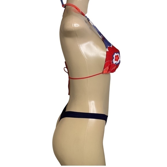 Zuliana Size Medium Thong Bikini Bottom & Recco Bikini Top. New With Tags - Picture 3 of 5